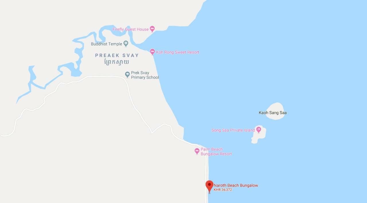 Naroth Beach Bungalow Prek Svay Village エクステリア 写真